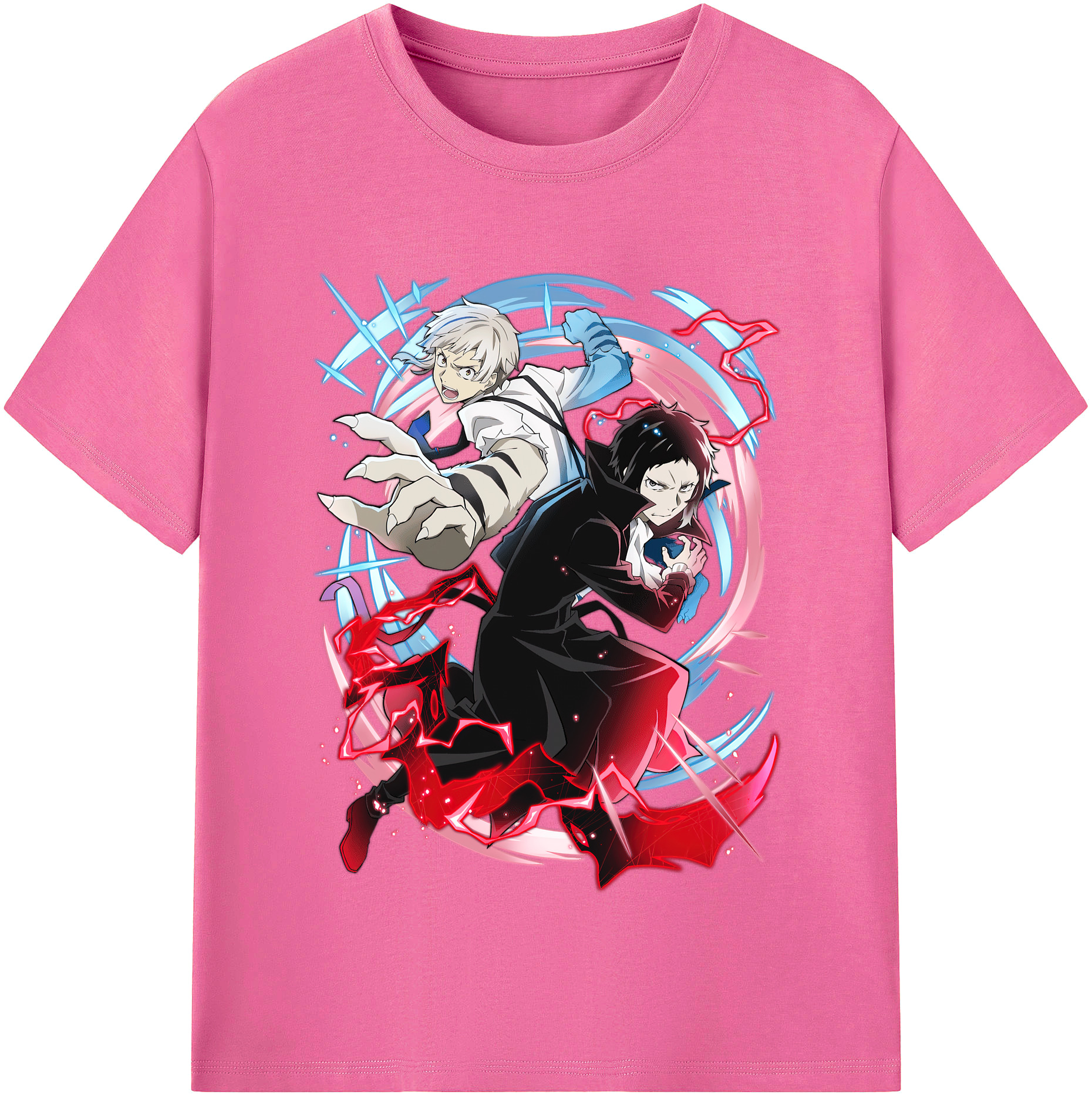 （画像用） 文豪ストレイドッグス Bungo Stray Dogs レディースカジュアルプリントTシャツ（綿100％）